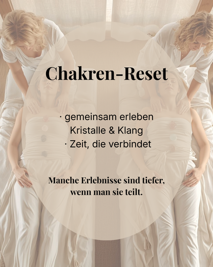 Chakren-Reset · gemeinsam erleben | Partner Crystal Healing