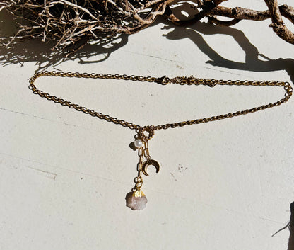 Moon Whisper Kette – der Mond als Botschafter der Intuition | Limited Edition