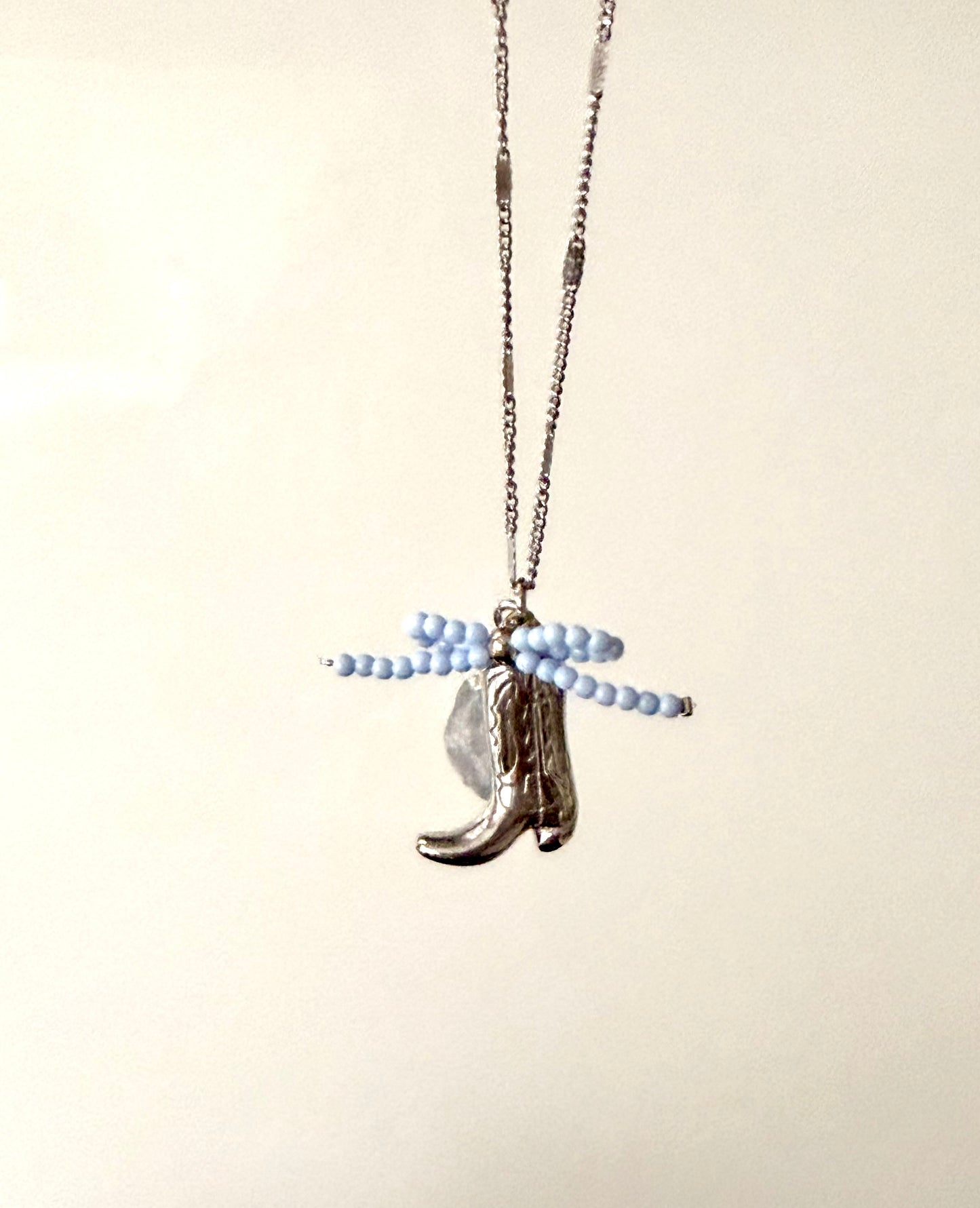 Beth · Ranch Girl Kette mit Coelestin | Limited Edition