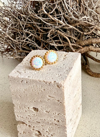 Queen Muse – Opal Ohrstecker