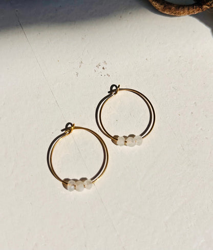 Étheréa - Ohr Creolen | Gold & Silber