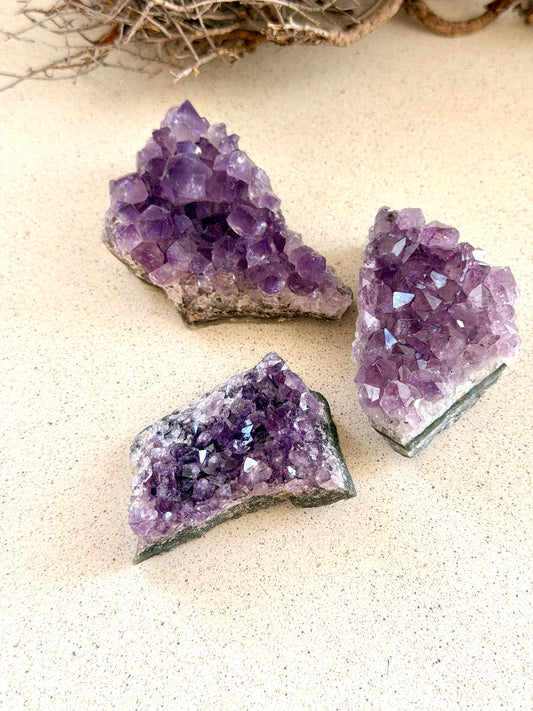 Amethyst Drusenstücke