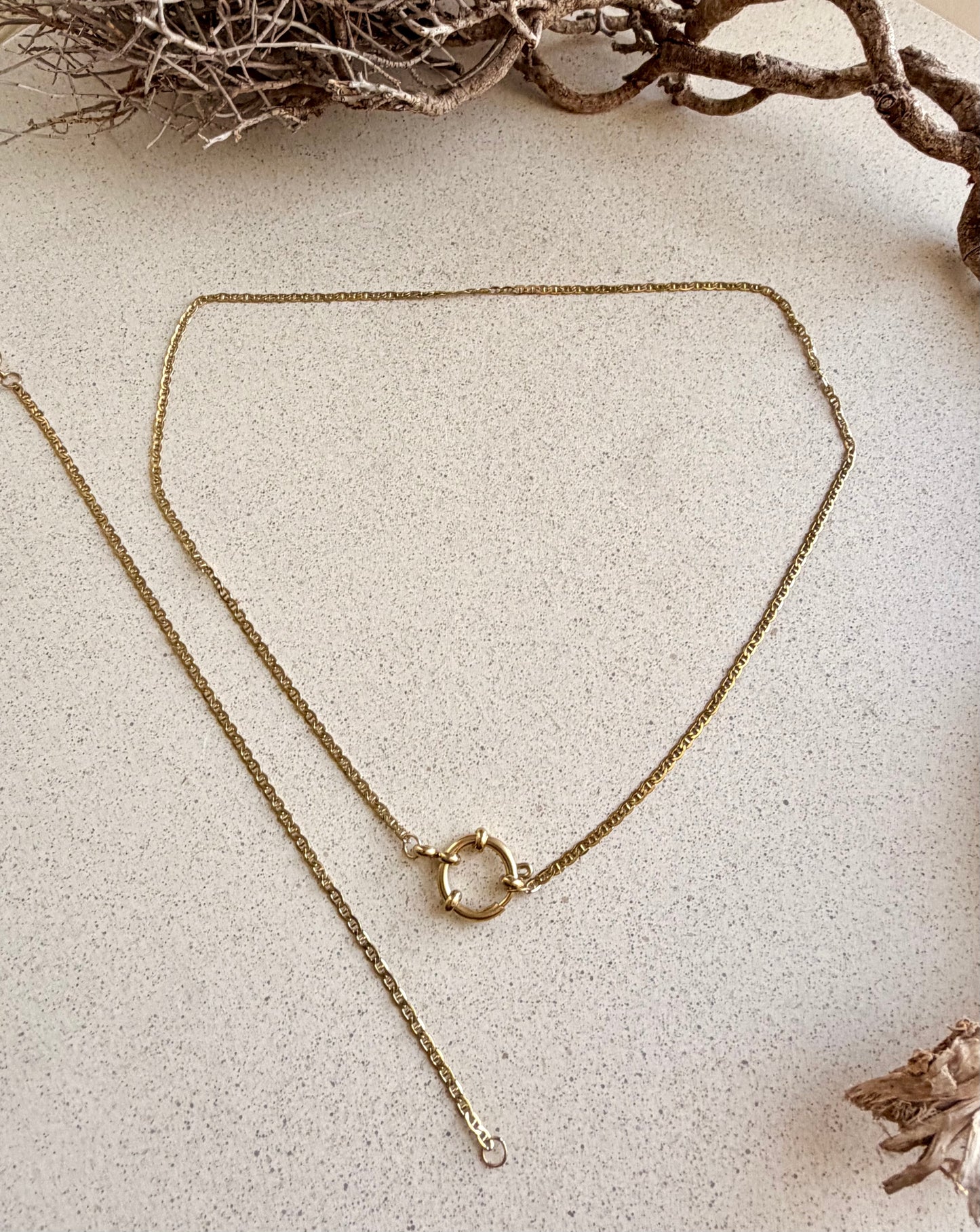 Edelstahl Kette „Zoe" verstellbar 42-59 cm – limitierte Halskette Damen