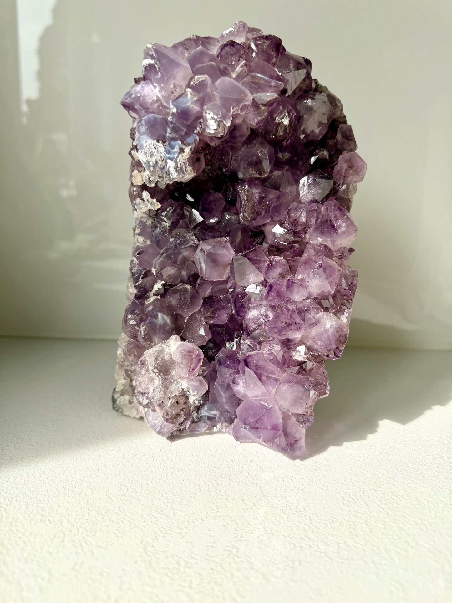 Amethyst-Drusen-Lampen