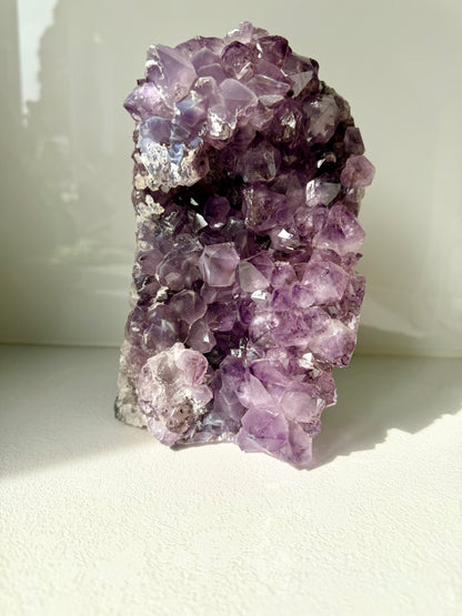 Amethyst-Drusen-Lampen