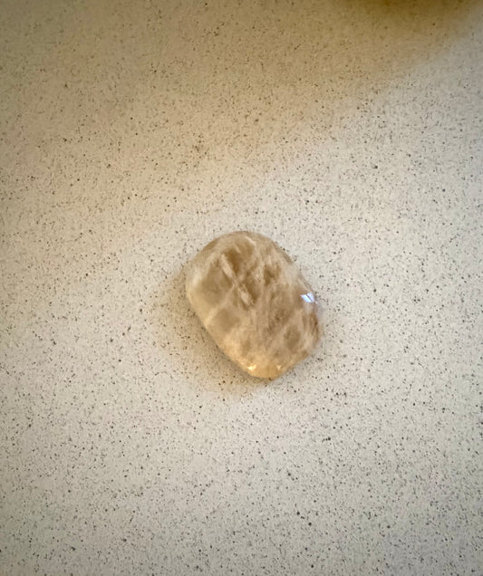 Pfirsich-Mondstein – Scheibenstein