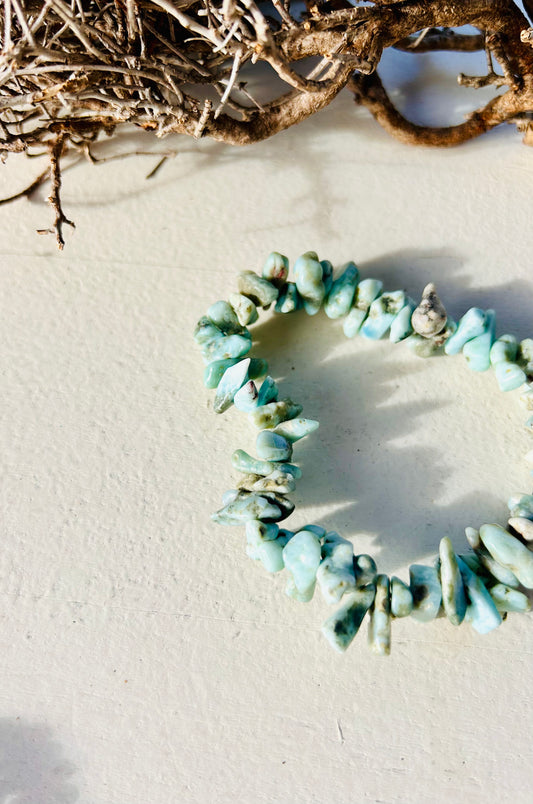 Larimar Splitter Armband
