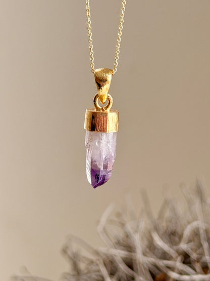 Amethystspitze Anhänger