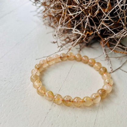 Rutilquarz Armband