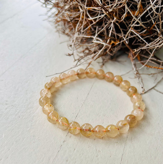 Rutilquarz Armband
