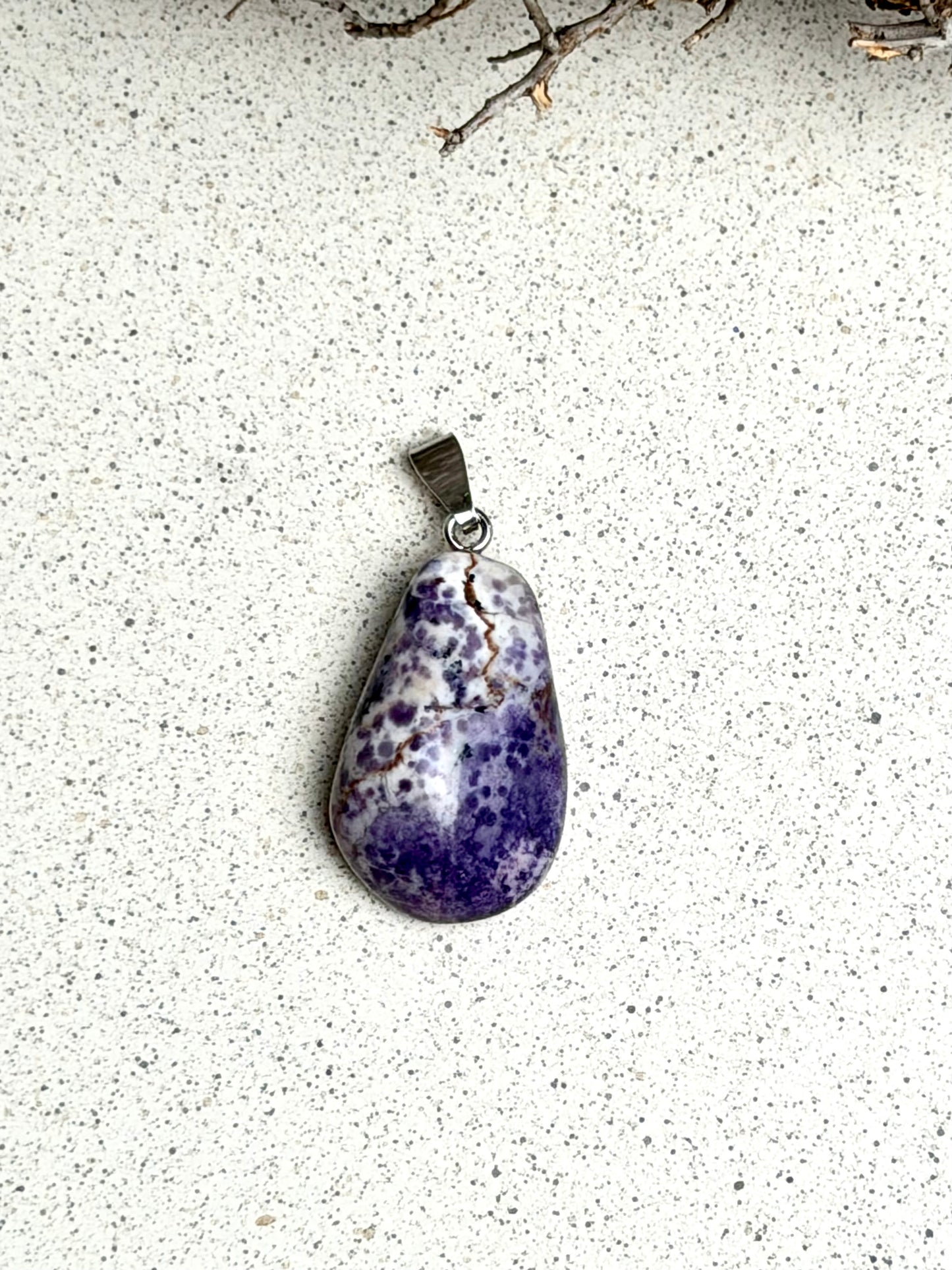 Fluoritopal (Tiffany Stone) – Anhänger