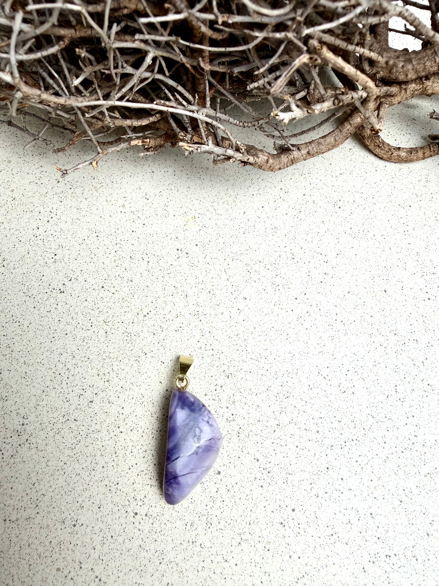 Fluoritopal (Tiffany Stone) – Anhänger