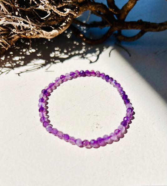 Amethyst Armband facettiert