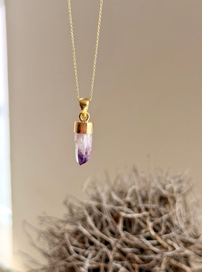 Amethystspitze Anhänger