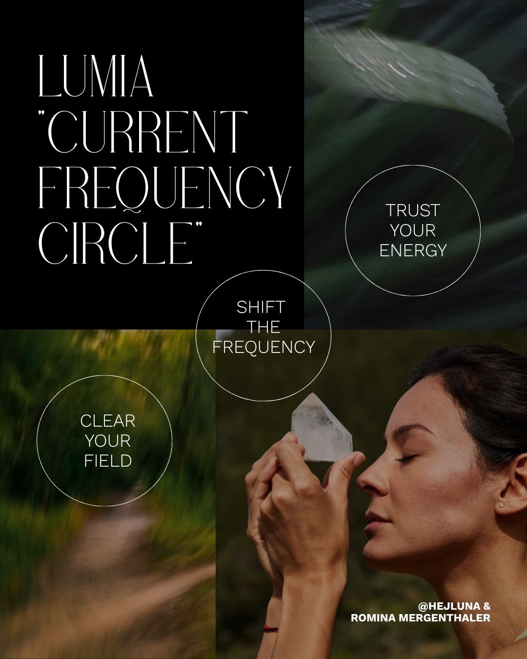 Lumia Current Frequency Circle – Online Energie-Zirkel mit Kristall, Energiearbeit und Meditation für Feldreinigung und Frequenzarbeit, live per Zoom für Deutschland, Österreich und die Schweiz