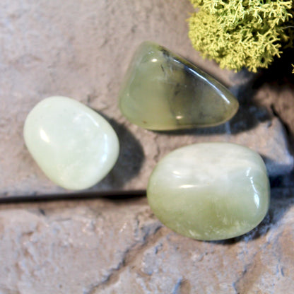 Nephrit Jade Trommelstein