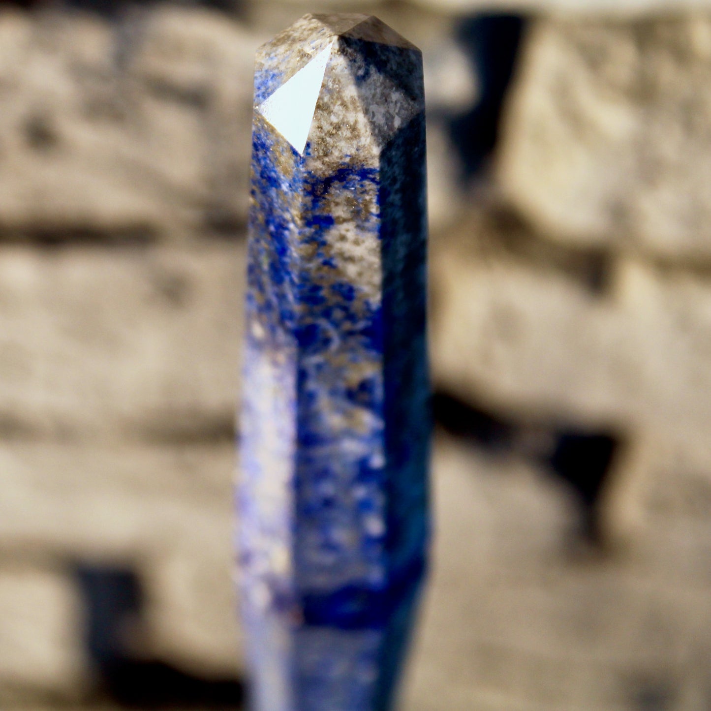 Lapislazuli Meditationsspitze