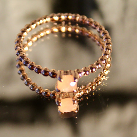 Mondstein Ring | Rose Gold