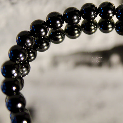 Obsidian Armband