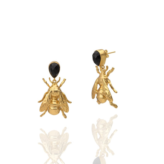 Onyx Ohrring - Bee