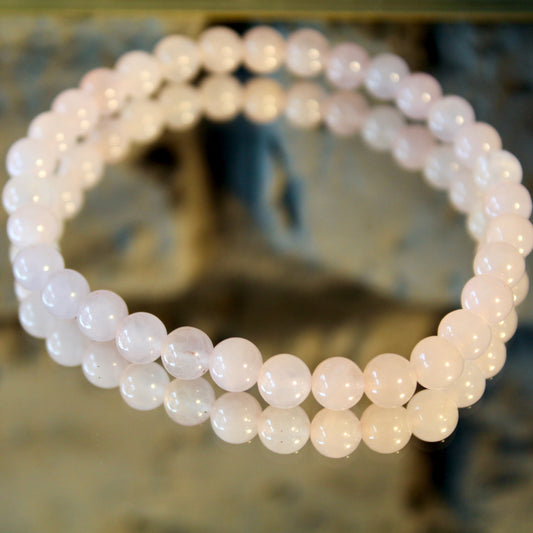 Rosenquarz Armband